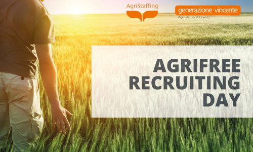 Agrifree Recruiting Day: opportunità di formazione e lavoro nel settore agricolo [17 Marzo 2017 – Bitonto, Bari]