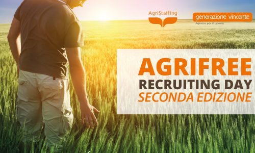 Agrifree Recruiting Day: opportunità di formazione e lavoro nel settore agricolo 2° Edizione [28 Aprile 2017 – Bitonto, Bari]