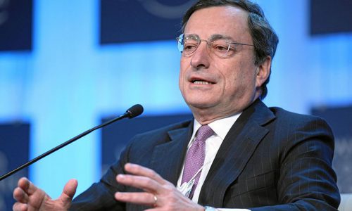 Draghi: “mezzo milione di occupati in più con un contratto a tempo indeterminato con il Jobs Act”