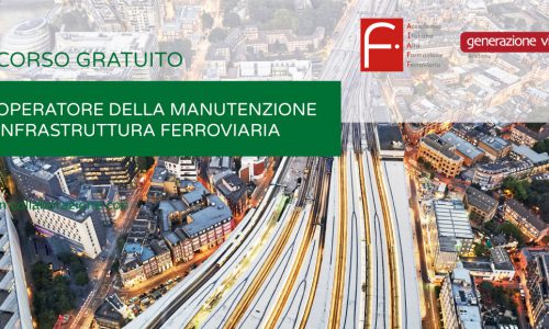 Operatore della Manutenzione Infrastruttura Ferroviaria Corso Gratuito a Roma