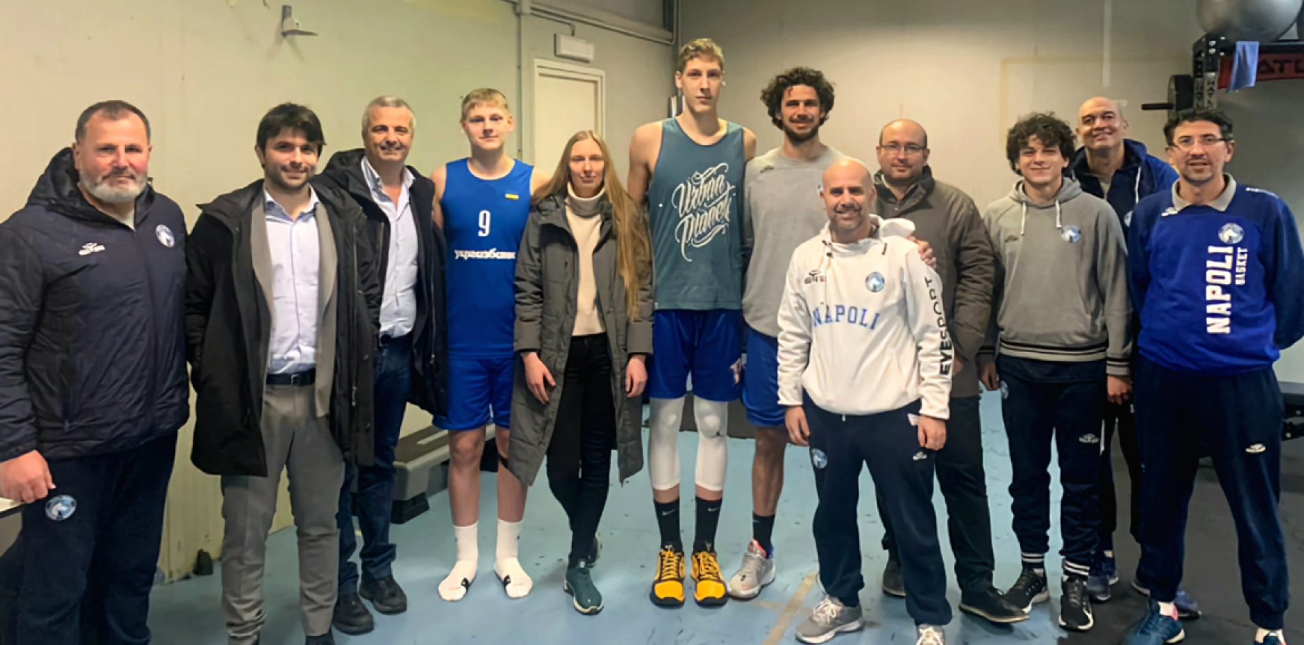 Ivan e Yehor, in fuga dall’Ucraina, accolti dalla Gevi Napoli Basket
