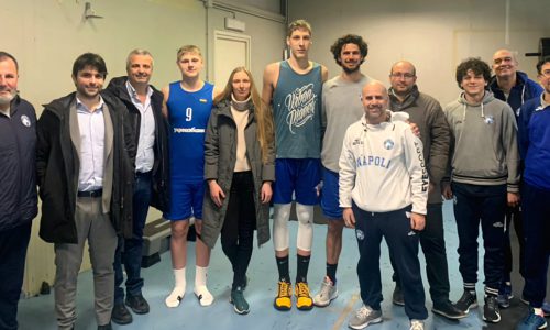 Ivan e Yehor, in fuga dall’Ucraina, accolti dalla Gevi Napoli Basket