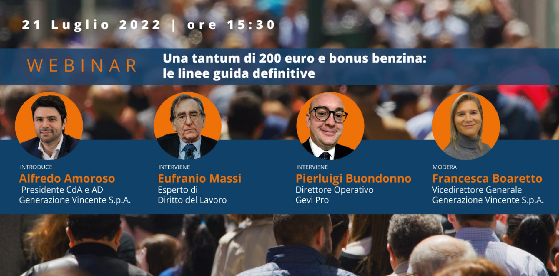 [Webinar] Una tantum di 200 euro e bonus benzina: le linee guida definitive