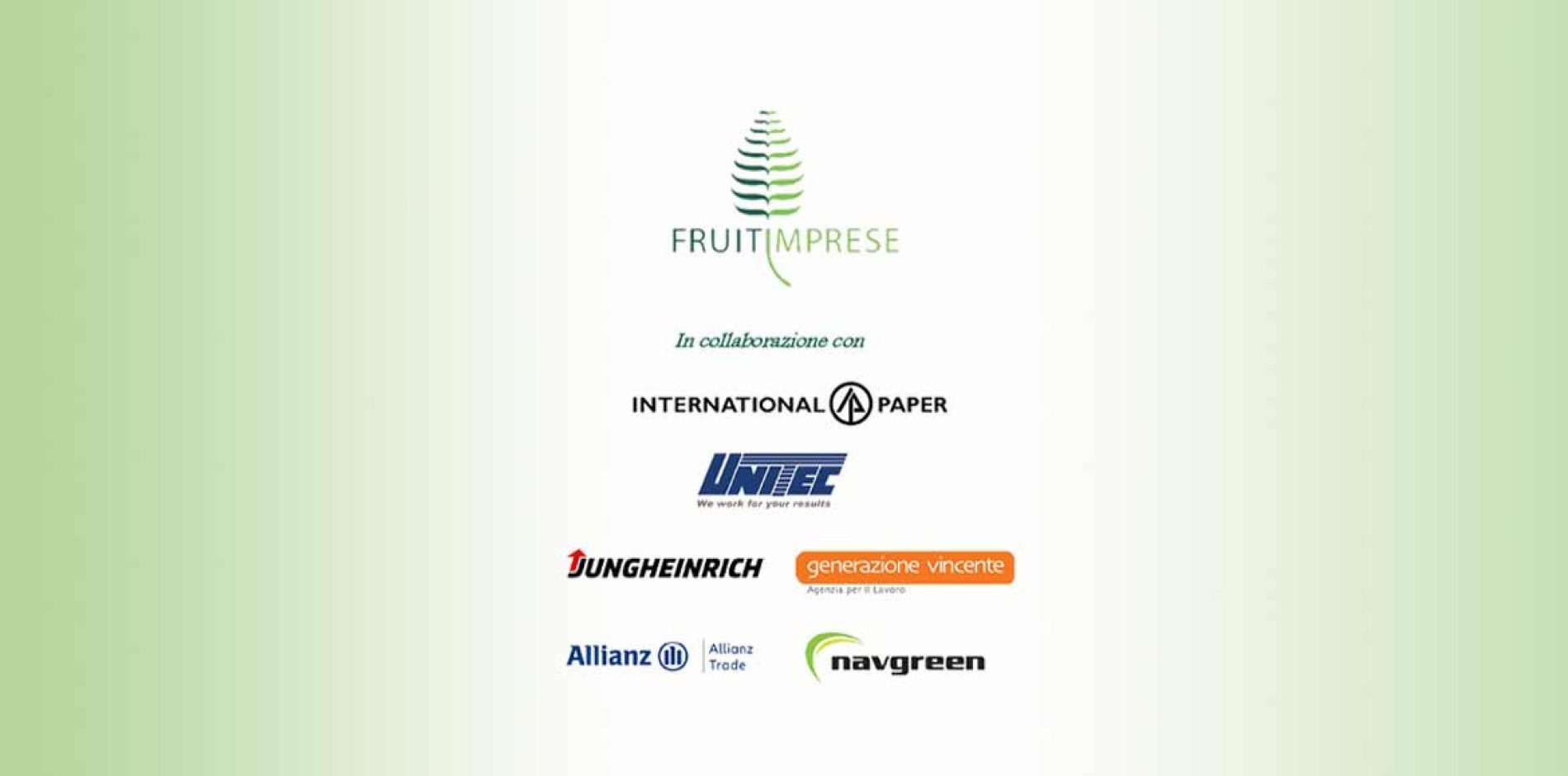 Fruitimprese, convegno sulla Green Economy: Generazione Vincente partner dell’evento