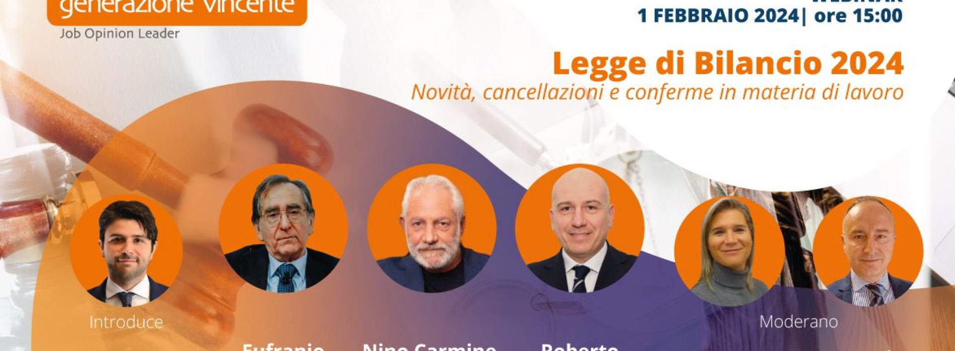 [Webinar] Legge di Bilancio 2024: novità, cancellazioni e conferme in materia lavoro