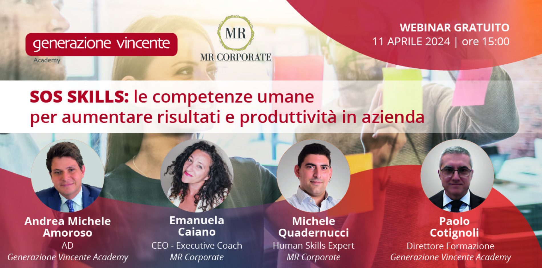 SOS Skills: le competenze umane per aumentare risultati e produttività in azienda [Webinar gratuito]