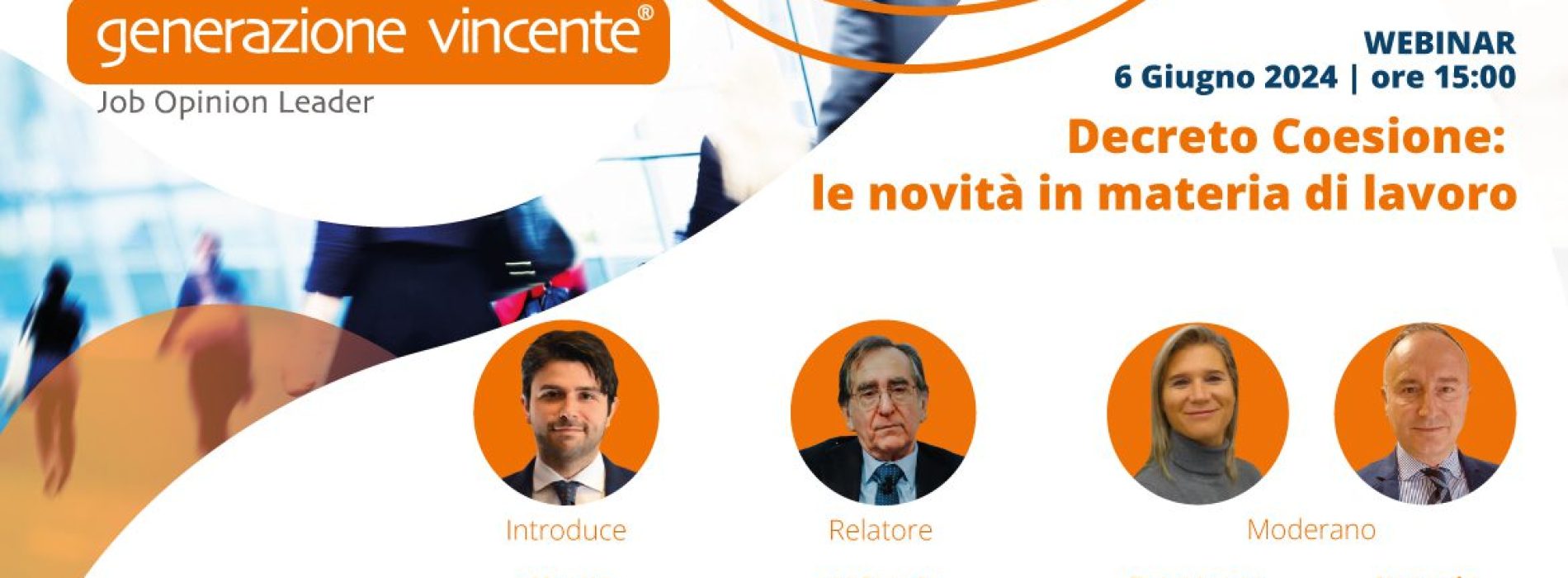 Webinar Gratuito con Eufranio Massi sul Decreto Coesione