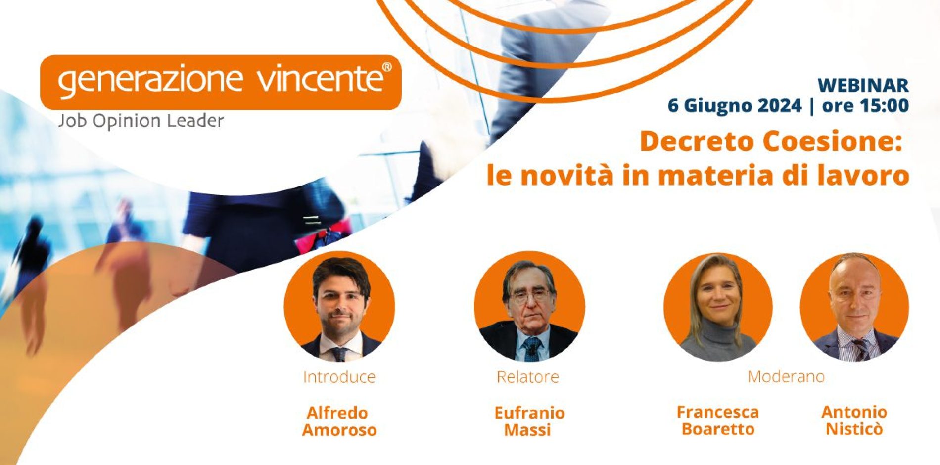 Webinar Gratuito con Eufranio Massi sul Decreto Coesione