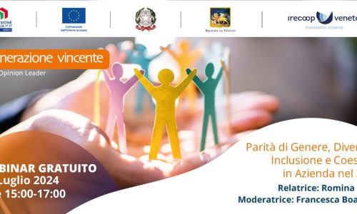 Webinar Gratuito | Parità di genere, diversità, inclusione e coesione nelle PMI