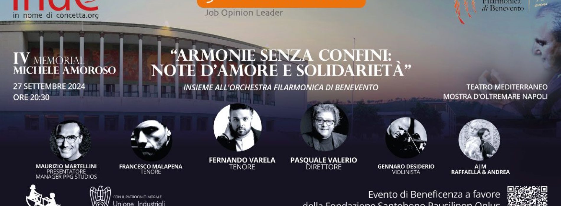 Armonie Senza Confini: Note d’Amore e Solidarietà per la Fondazione Santobono