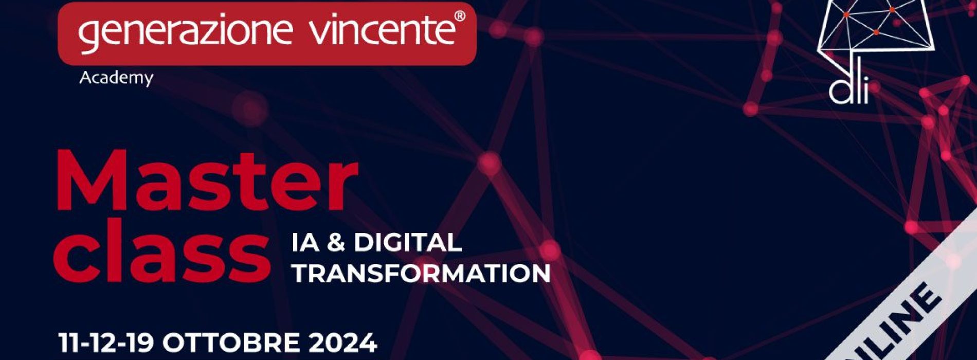 Masterclass online su IA e Digital Transformation | Gevi Academy