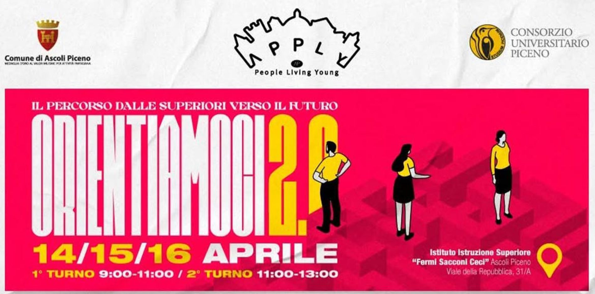 Orientiamoci 2.0 Ascoli Piceno: percorsi lavorativi per i giovani