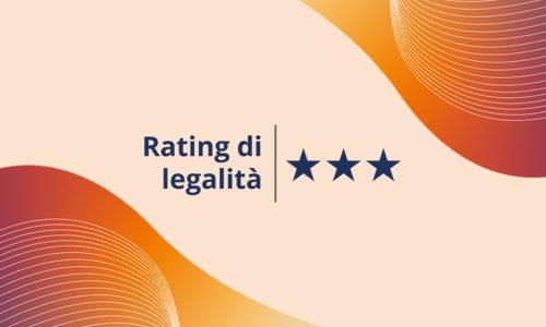 Generazione Vincente ottiene il massimo Rating di Legalità