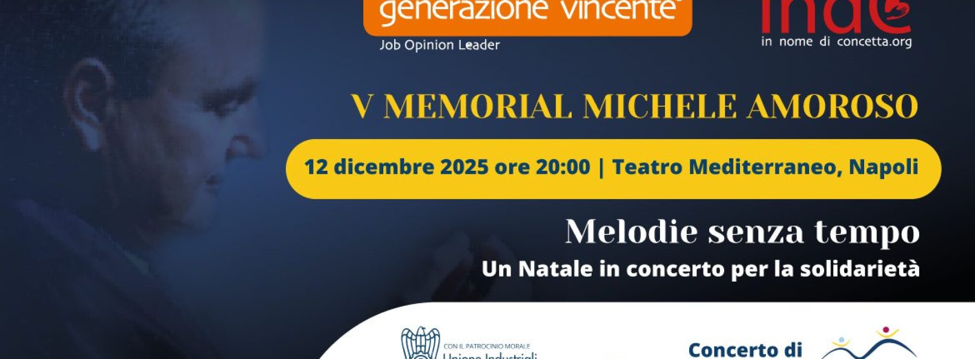 V Memorial Michele Amoroso a Napoli | Musica e solidarietà per il Santobono