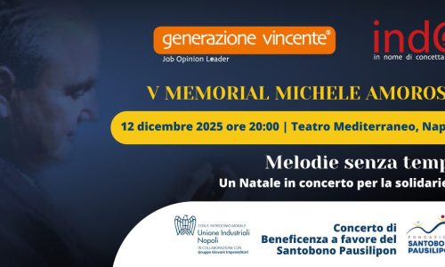 V Memorial Michele Amoroso a Napoli | Musica e solidarietà per il Santobono