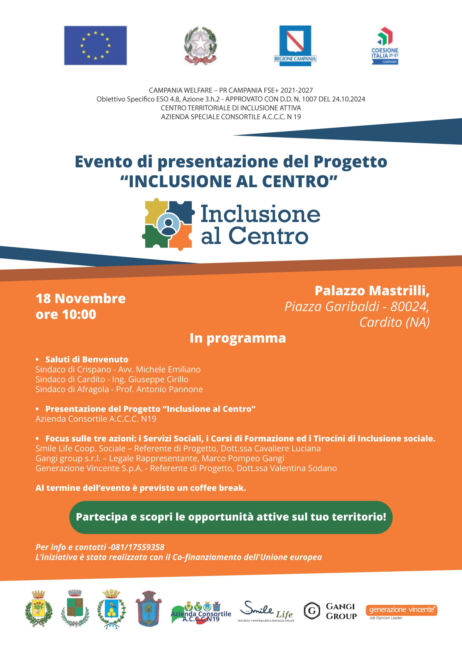 locandina evento Locandina Evento Inclusione al centro