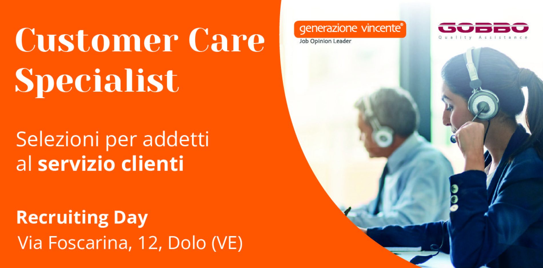 Recruiting Day Dolo – Armando Gobbo Srl | selezioni in collaborazione con il CPI