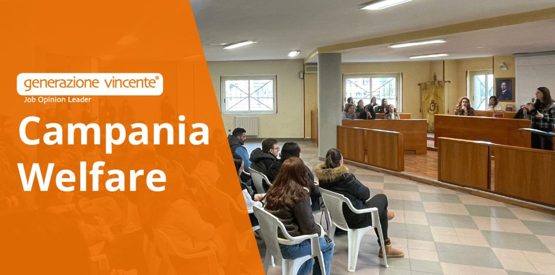 Campania Welfare, Generazione Vincente all’evento “Inclusione al centro”