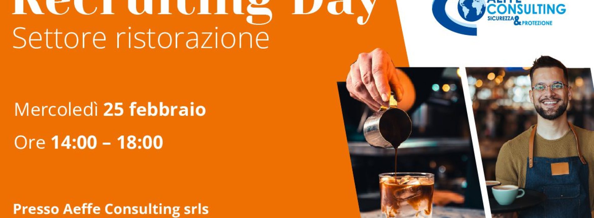 Recruiting Day ristorazione Grottaminarda | Colloqui 25 febbraio