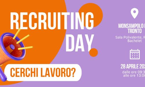 Partecipa al Recruiting Day a Monsampolo del Tronto