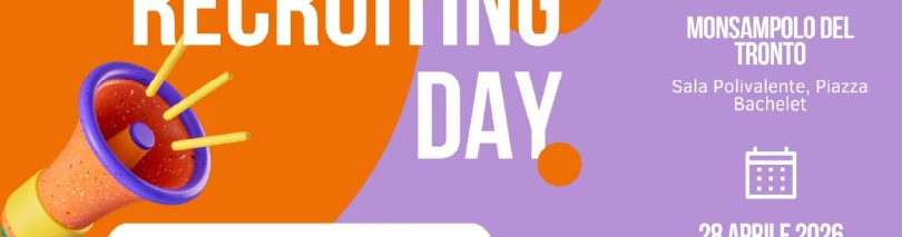 Partecipa al Recruiting Day a Monsampolo del Tronto