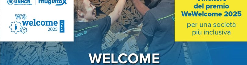 Generazione Vincente premiata da UNHCR con Welcome 2025