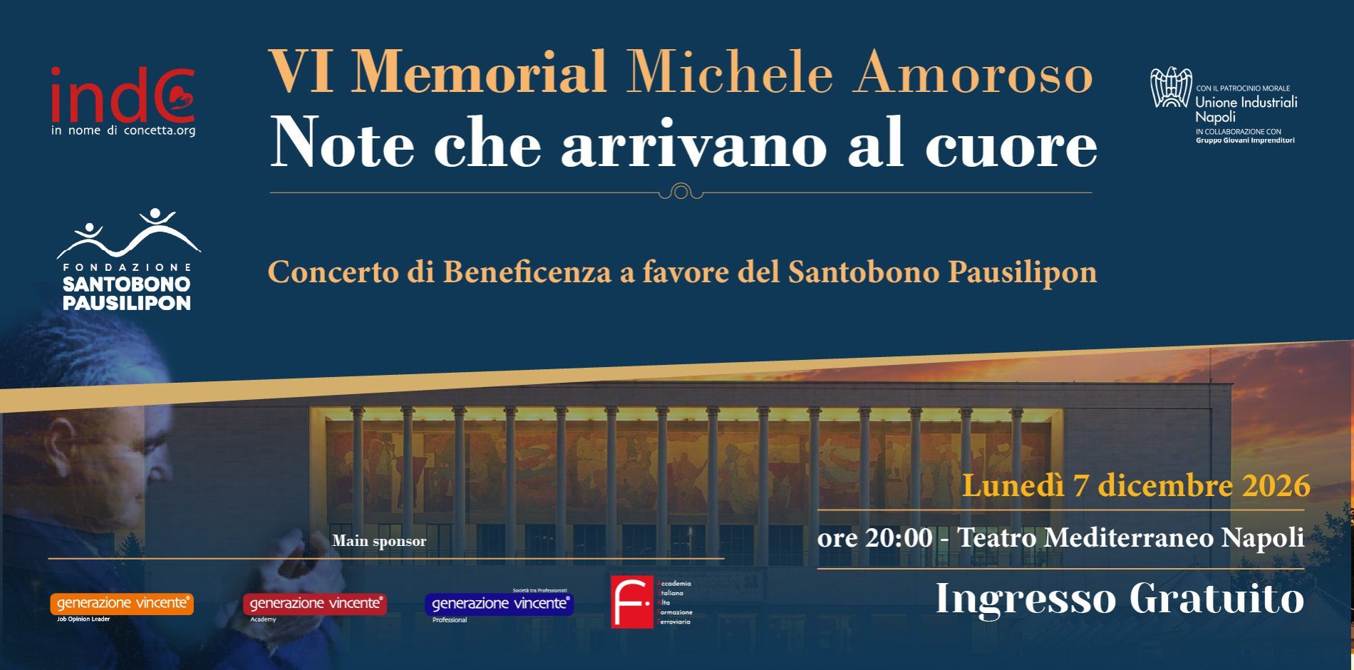 Generazione Vincente sostiene il VI Memorial Michele Amoroso
