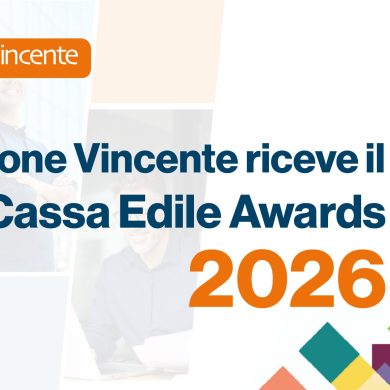 Generazione Vincente riceve il Bollino Cassa Edile Awards