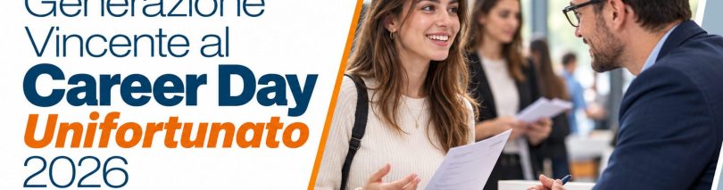 Generazione Vincente al Career Day Unifortunato 2026